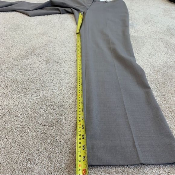 Theory Max C gray tailored Virgin wool pants size 6 - Picture 10 of 13
